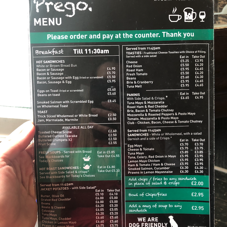 Prego Cafe - Square